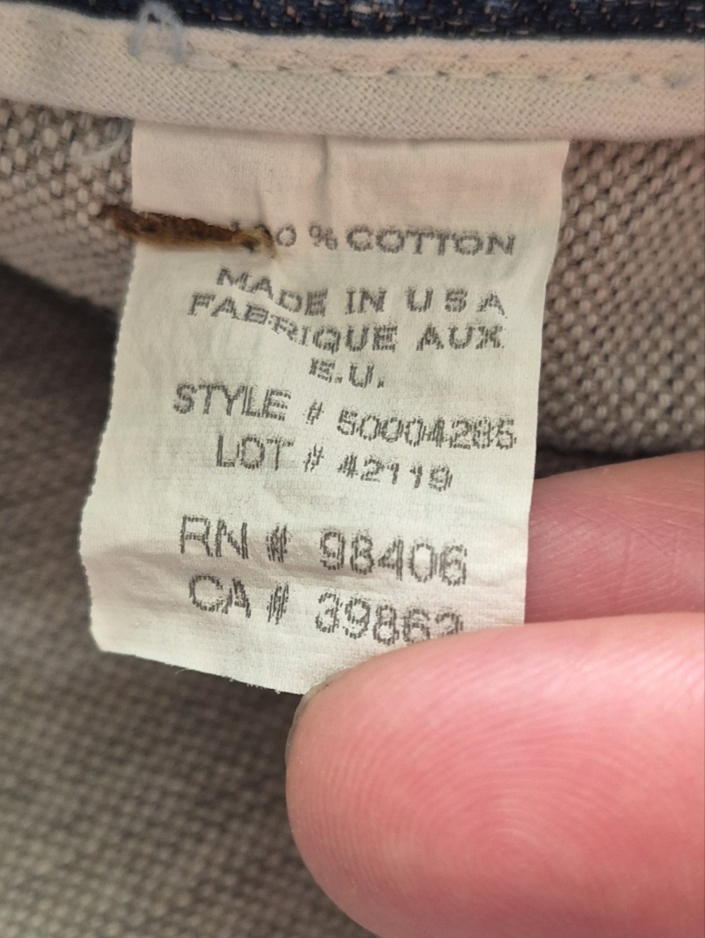 Theory NWT  Capri Wide Leg Jeans Samuel D  Size 4 Womens R.V  $135 - Picture 11 of 11